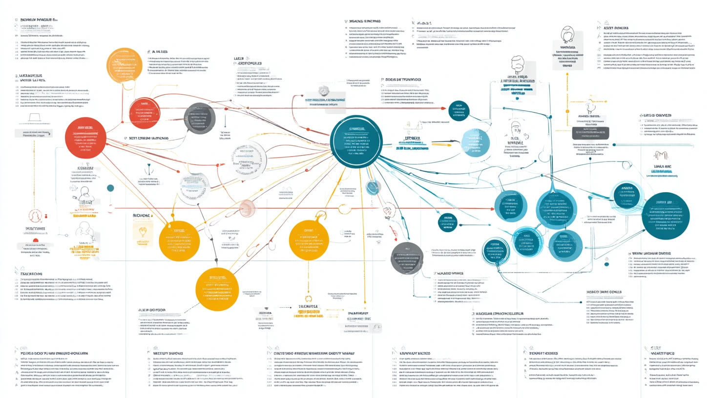Skills taxonomy and capability architecture illustration